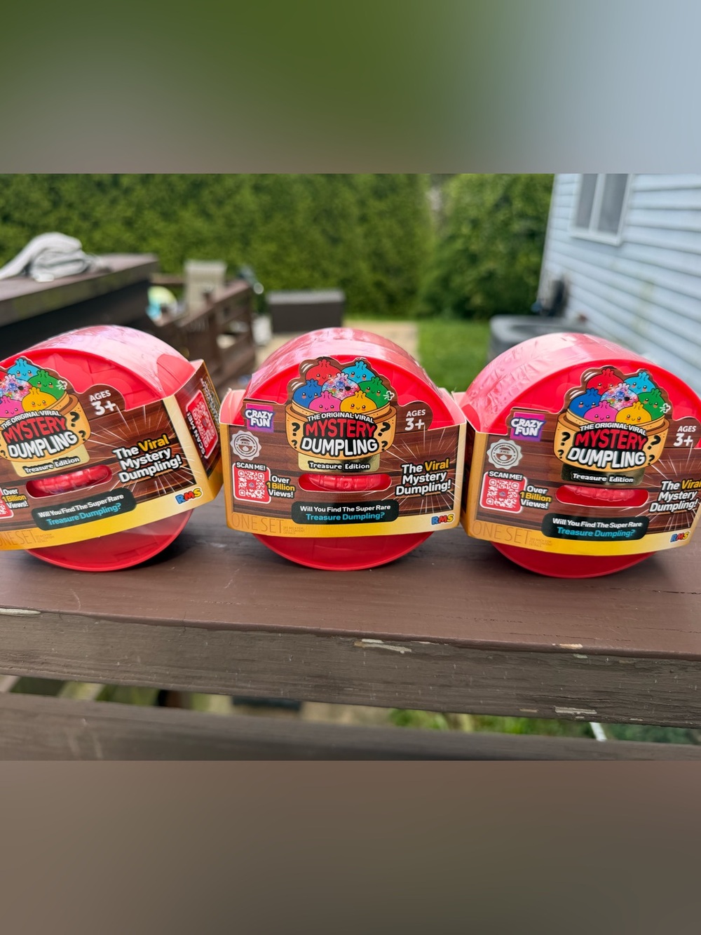 RMS Mystery Dumpling Treasure Edition - sealed lot of 3